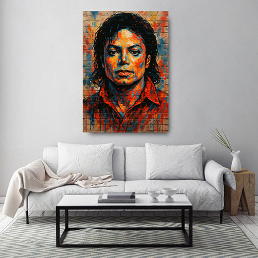 Kunstdruck M Jackson Wall