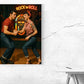 Kunstdruck Rock-n-Roll Tanz-Paar