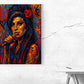 Kunstdruck AMY bunt
