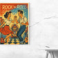Kunstdruck Rock-n-Roll Comic-Paar