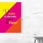 Kunstdruck do more of farbig
