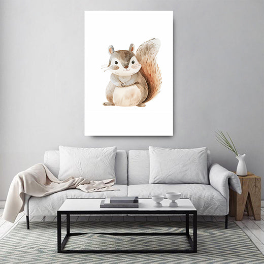 Kunstdruck Eichhörnchen