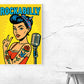 Kunstdruck Rockabilly Girl 2 comic