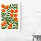 Kunstdruck Blumenranken