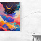 Kunstdruck Regenbogen-Wolken