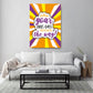 Kunstdruck follow your dreams 2