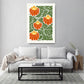 Kunstdruck rote Blumen
