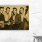 Kunstdruck Special Rockabilly Band sepia