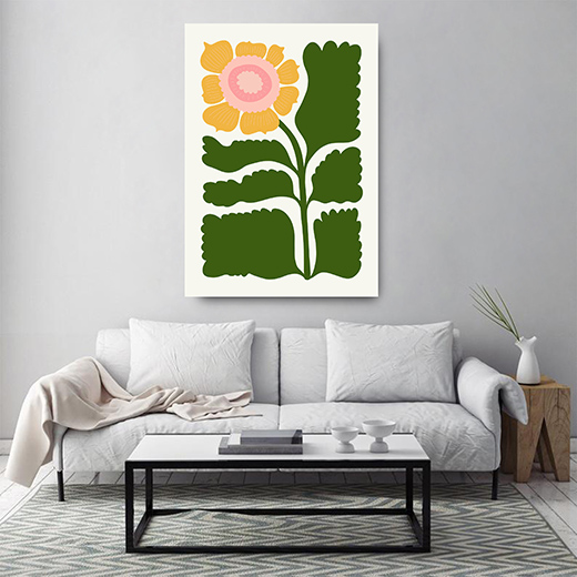 Kunstdruck Sonnenblume