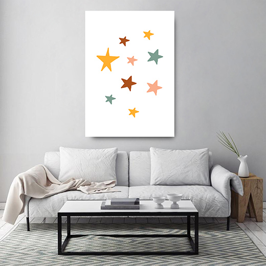 Kunstdruck Sternchen
