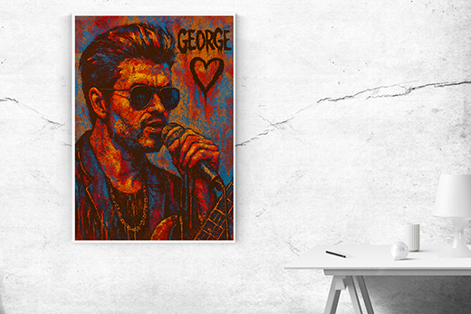 Kunstdruck George