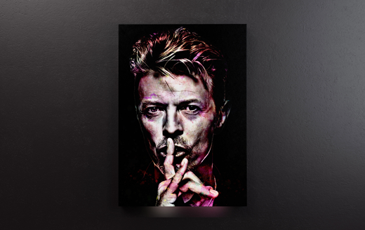 Kunstdruck Bowie