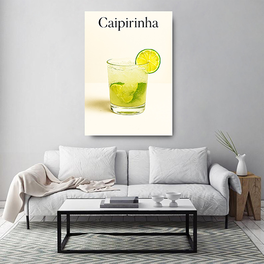 Kunstdruck Caipirinha