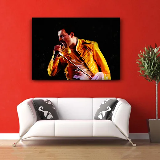 Kunstdruck Freddie – Raumbeispiel 2