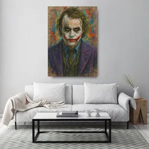 Kunstdruck Joker – Raumbeispiel 2