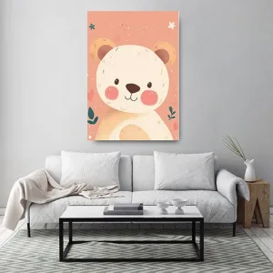 Kunstdruck Teddy – Raumbeispiel 2