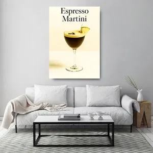 Kunstdruck Espresso Martini – Espresso Martini – der Kaffeeklassiker im Cocktailglas