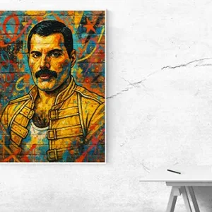 Kunstdruck Freddie Wall – Raumbeispiel 2